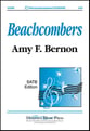 Beachcombers SATB choral sheet music cover